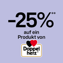 25% auf ein Doppelherz Produkt sparen